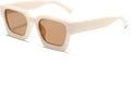 Lunettes de soleil rectangulaires vintage pour homme et femme