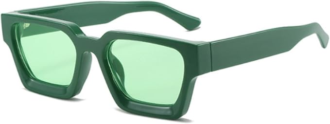 lunettes de soleil rectangulaires vintage pour homme et femme