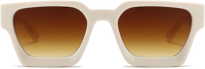 Lunettes de soleil rectangulaires vintage pour homme et femme