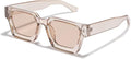 lunettes de soleil rectangulaires vintage pour homme et femme