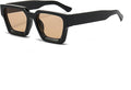 lunettes de soleil rectangulaires vintage pour homme et femme