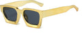 lunettes de soleil rectangulaires vintage pour homme et femme